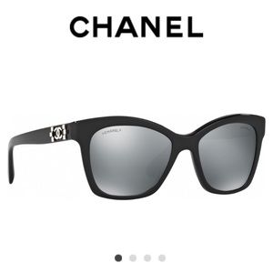Chanel Black Sunglasses EUC